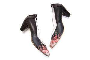 Personalizzazione scarpe da donna in pelle